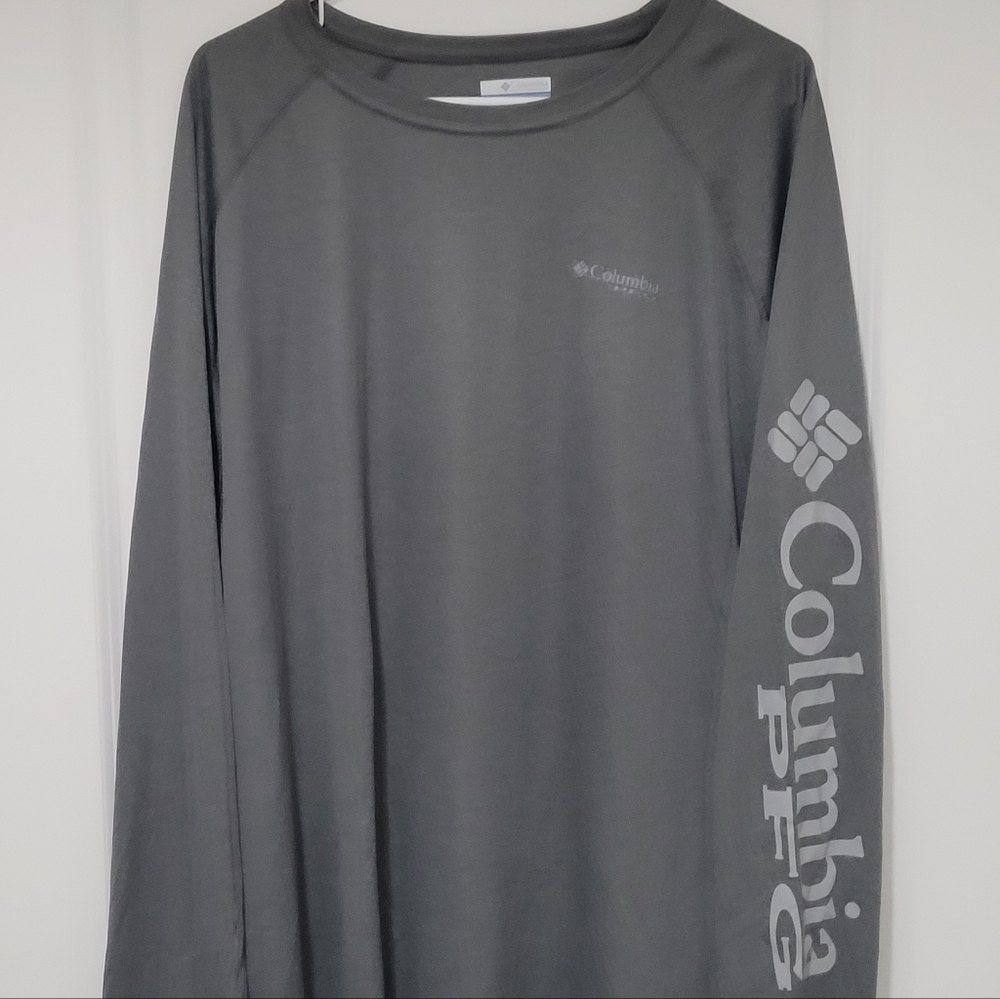 Columbia PFG Mens Omni Shade Long Sleeve Fishing Shirt